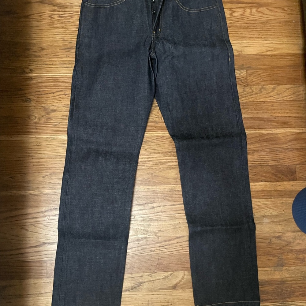 Naked & Famous Denim Dark Indigo Jean X GUILE - Picture 4 of 5